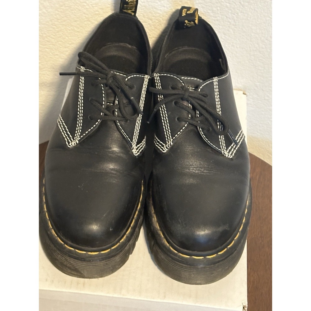 Dr. Martens Black Audrick Platform Shoes